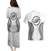 World Rugby Cook Islands Couples Matching Puletasi and Hawaiian Shirt Kukis Make History - Polynesian Pride