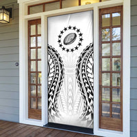 World Rugby Cook Islands Door Cover Kukis Make History - Polynesian Pride