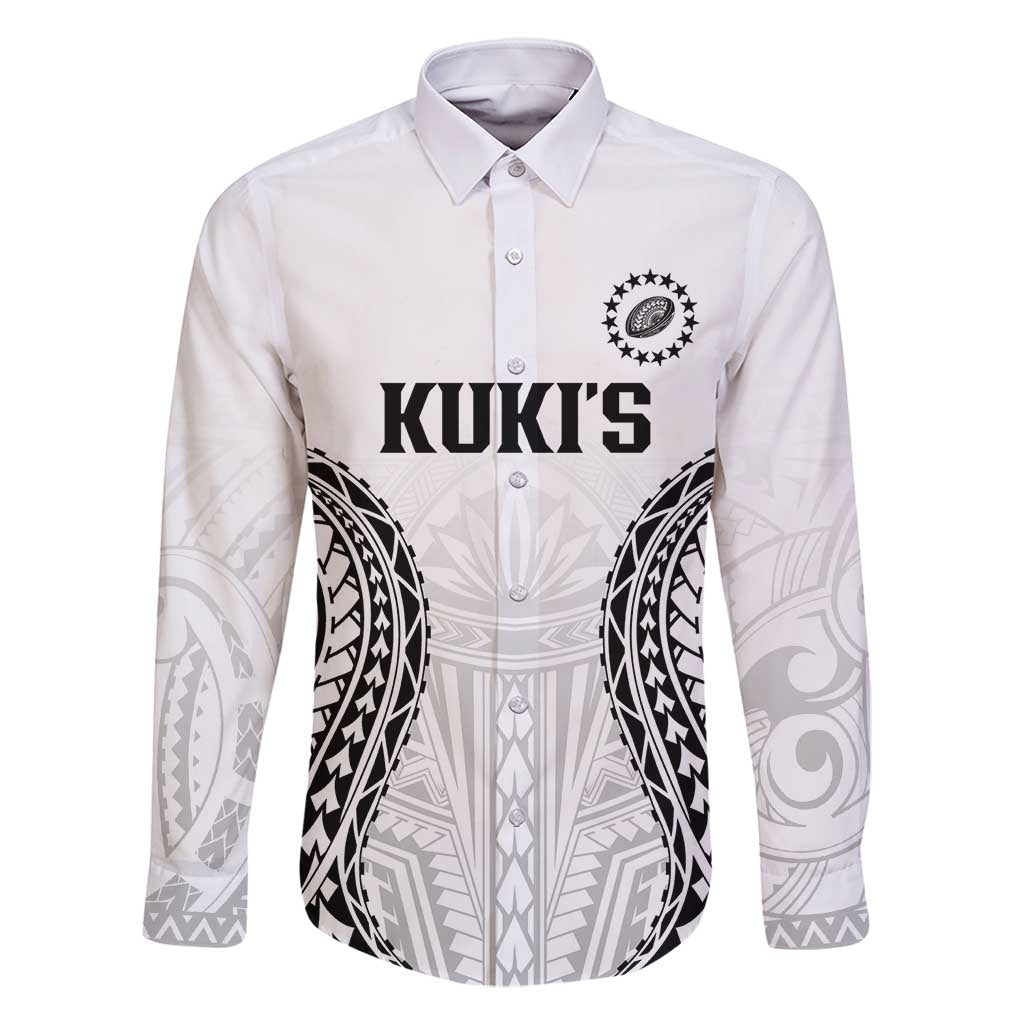 World Rugby Cook Islands Family Matching Long Sleeve Bodycon Dress and Hawaiian Shirt Kukis Make History - Polynesian Pride