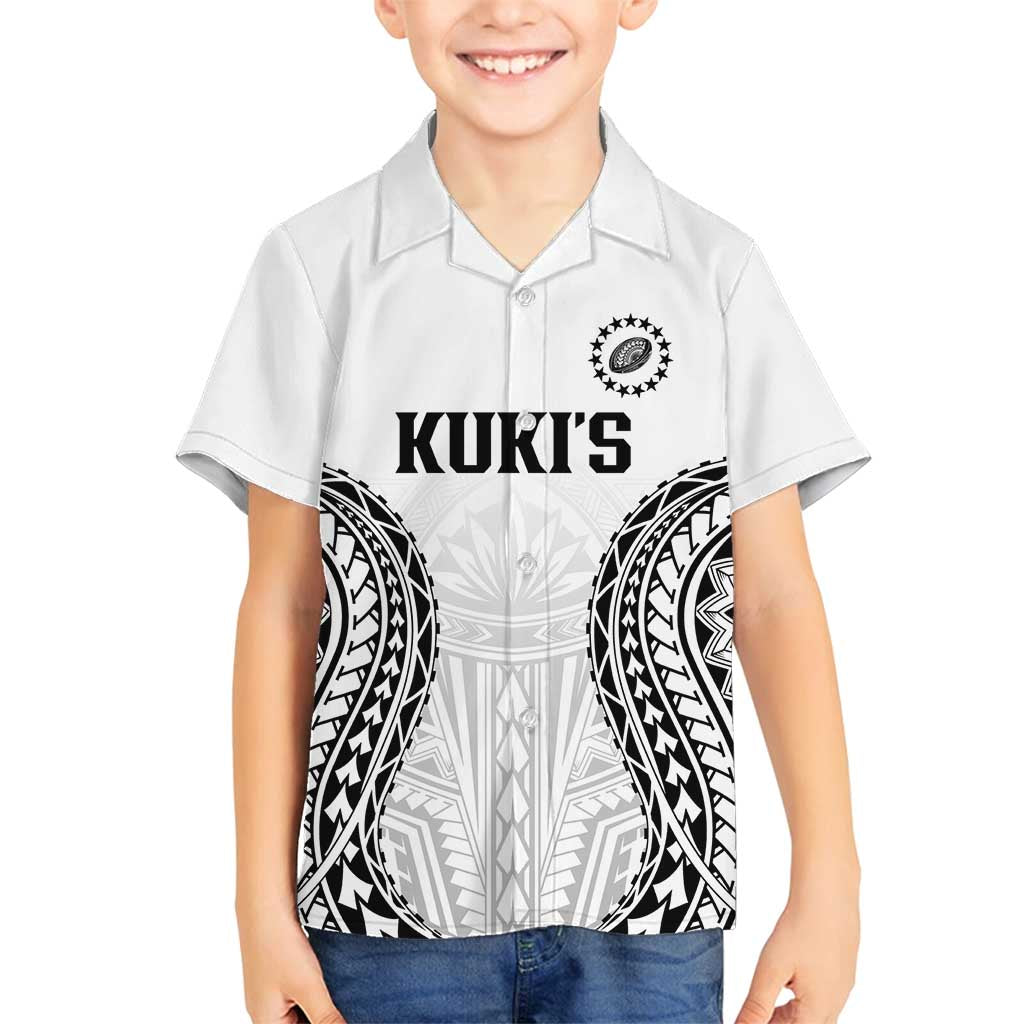 World Rugby Cook Islands Family Matching Tank Maxi Dress and Hawaiian Shirt Kukis Make History - Polynesian Pride