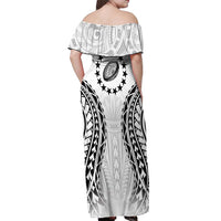 World Rugby Cook Islands Off Shoulder Maxi Dress Kukis Make History - Polynesian Pride