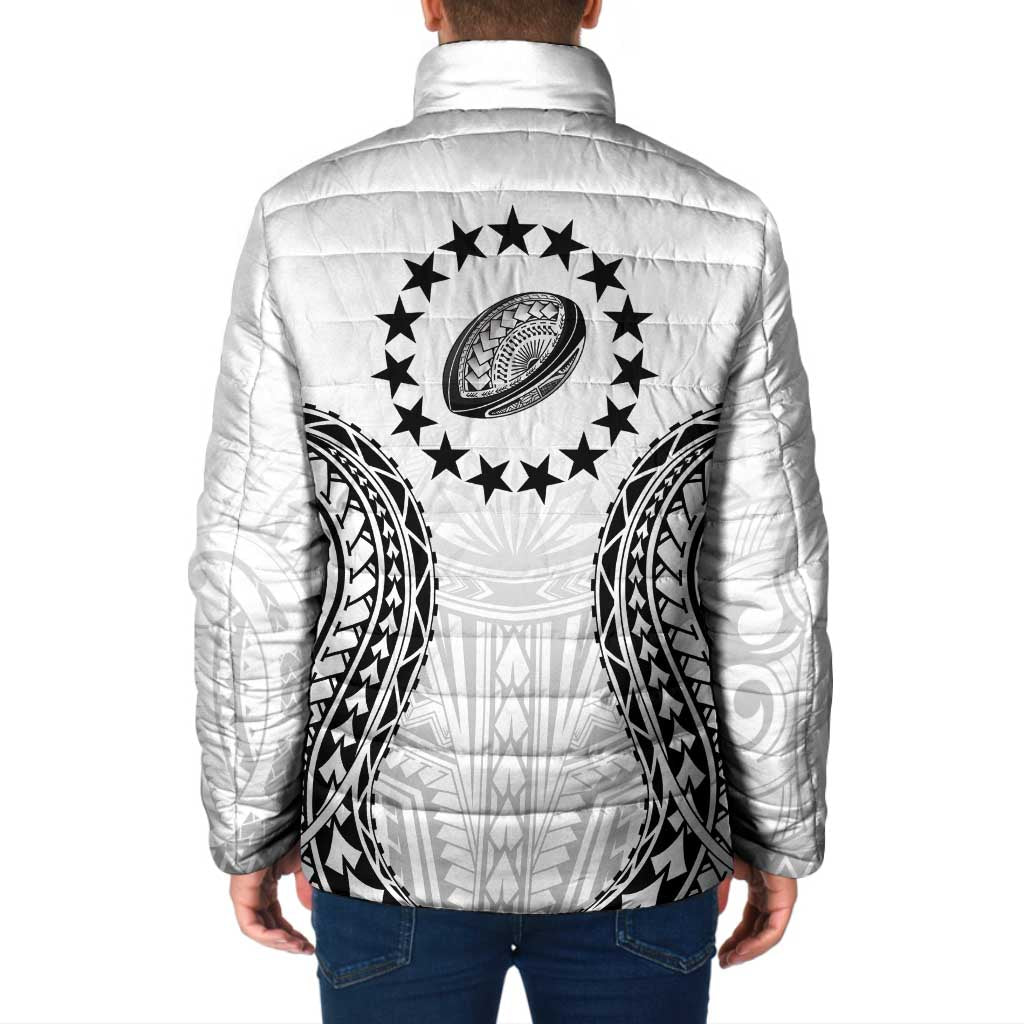 World Rugby Cook Islands Padded Jacket Kukis Make History - Polynesian Pride