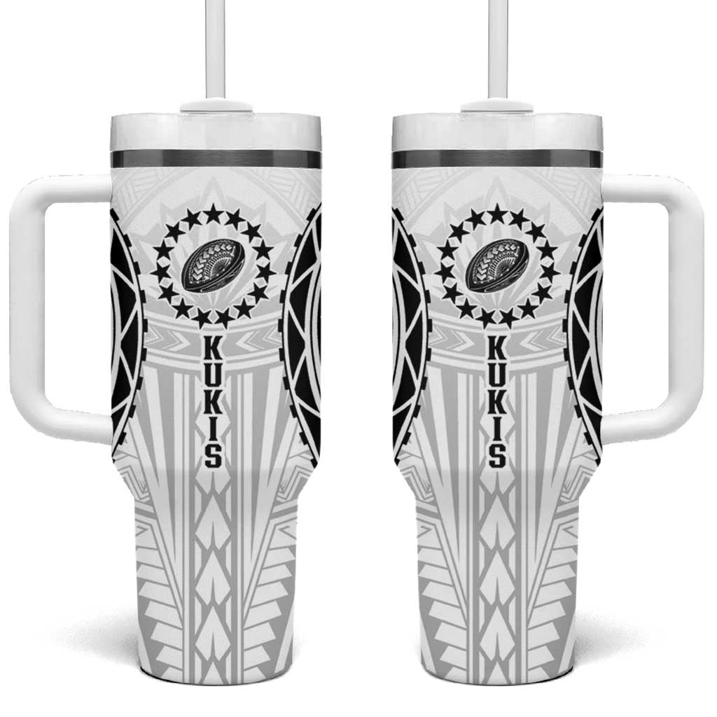 World Rugby Cook Islands Tumbler With Handle Kukis Make History - Polynesian Pride