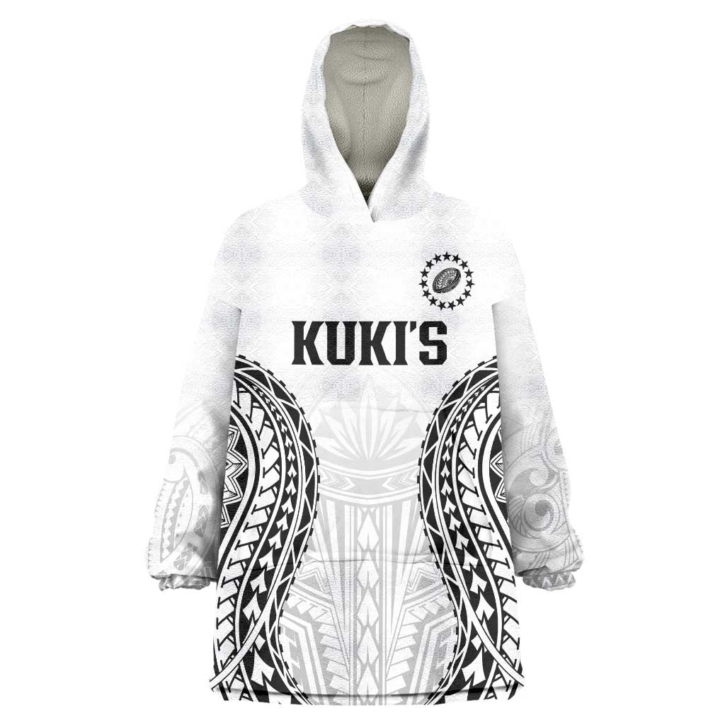 World Rugby Cook Islands Wearable Blanket Hoodie Kukis Make History - Polynesian Pride