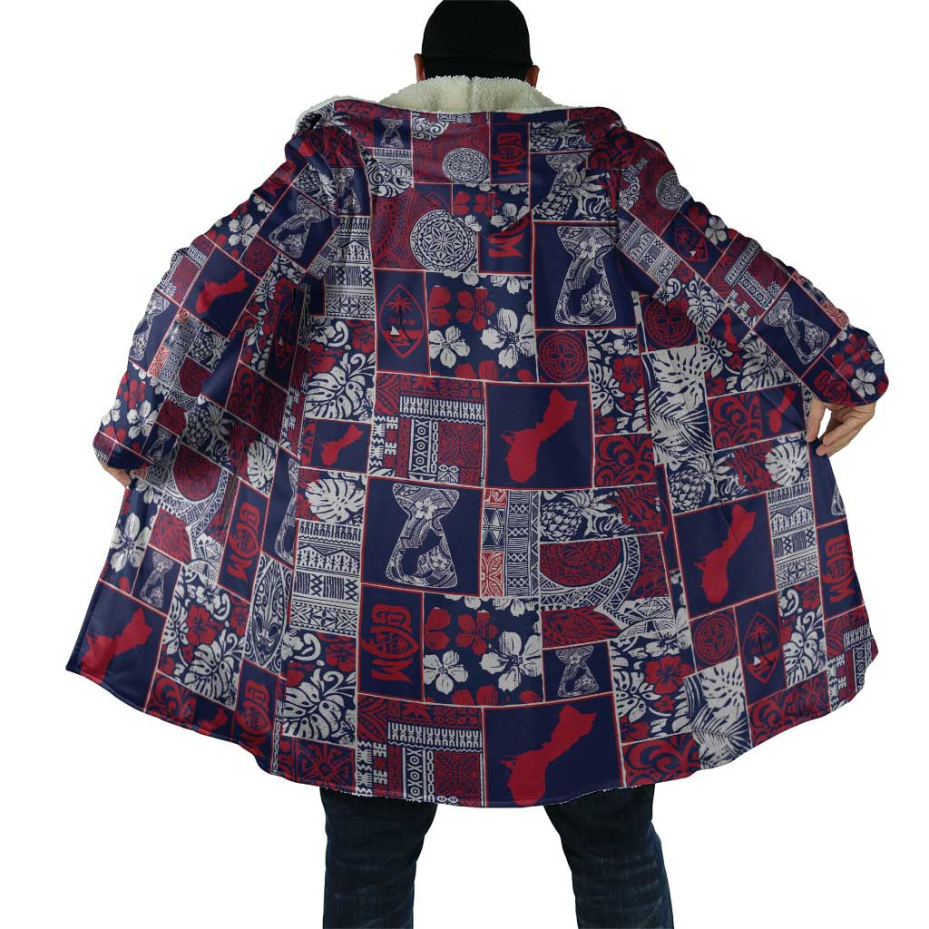 Guam Felis Pasgua Cloak Pacific Patchwork Xmas Vibes - Polynesian Pride