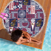 Manuia le Kerisimasi American Samoa Beach Blanket Pacific Patchwork Xmas Vibes - Polynesian Pride