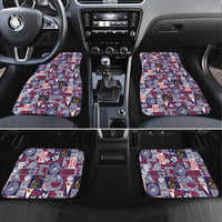 Manuia le Kerisimasi American Samoa Car Mats Pacific Patchwork Xmas Vibes - Polynesian Pride