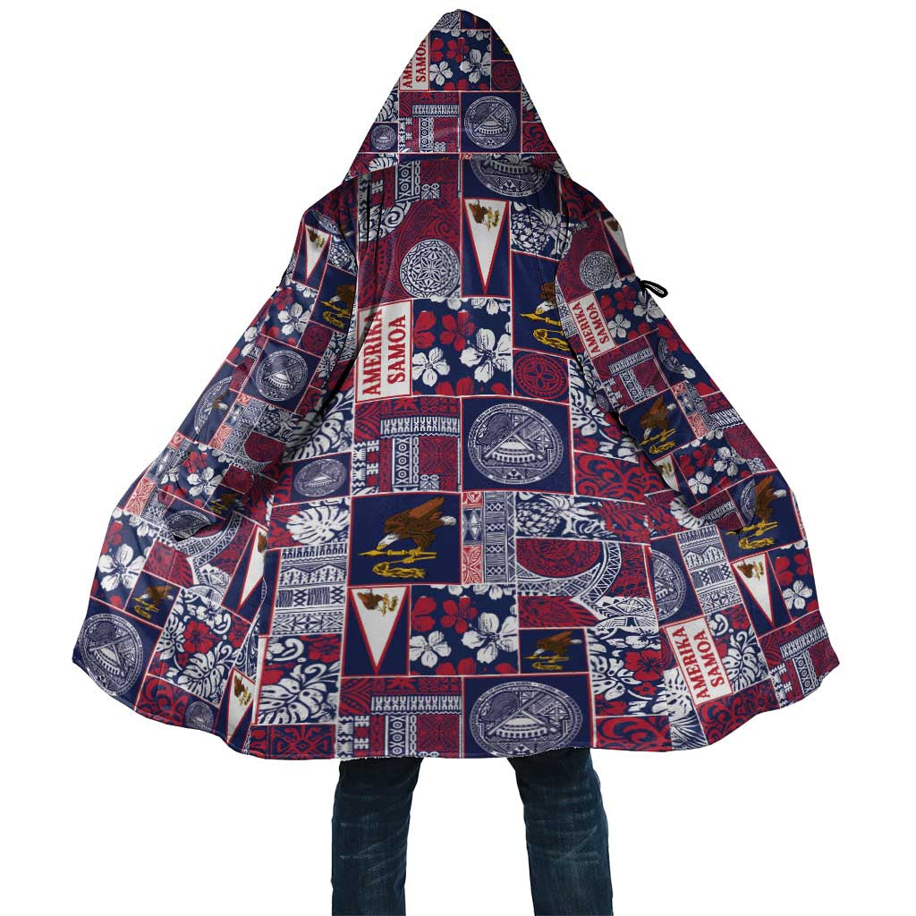 Manuia le Kerisimasi American Samoa Cloak Pacific Patchwork Xmas Vibes - Polynesian Pride