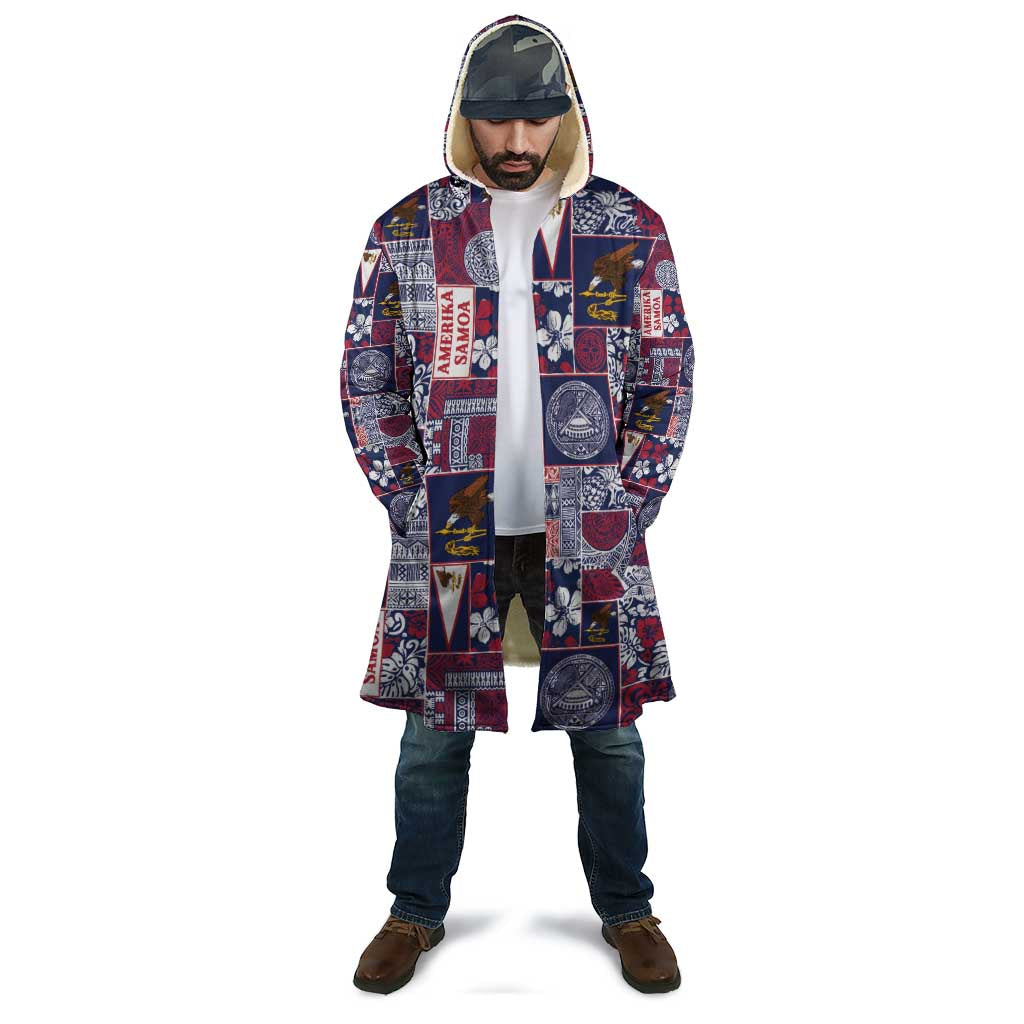Manuia le Kerisimasi American Samoa Cloak Pacific Patchwork Xmas Vibes - Polynesian Pride