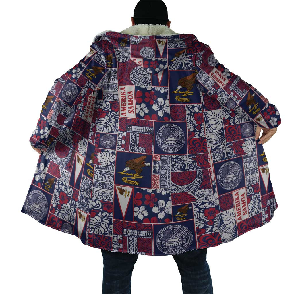 Manuia le Kerisimasi American Samoa Cloak Pacific Patchwork Xmas Vibes - Polynesian Pride