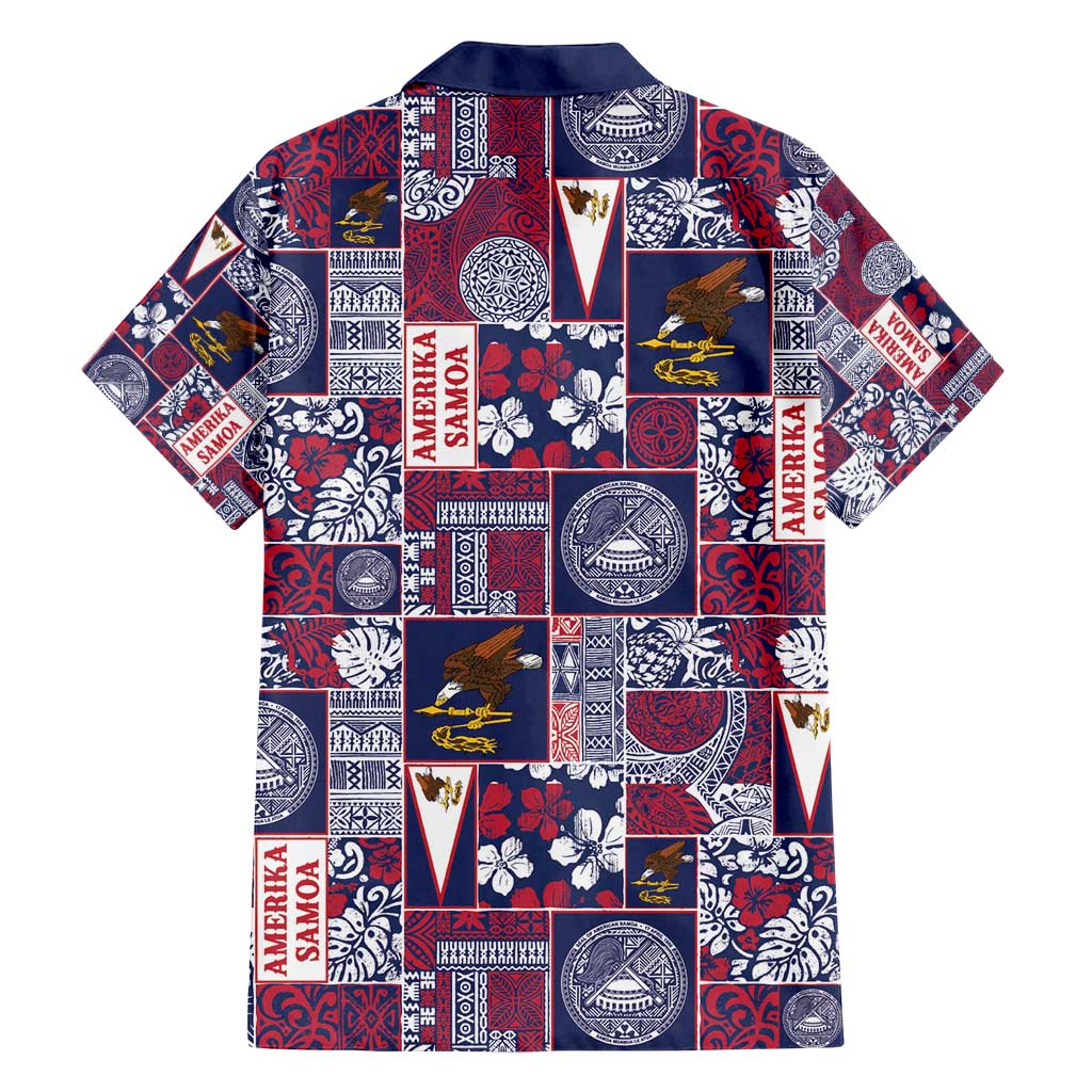 Manuia le Kerisimasi American Samoa Family Matching Puletasi and Hawaiian Shirt Pacific Patchwork Xmas Vibes - Polynesian Pride