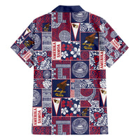 Manuia le Kerisimasi American Samoa Family Matching Puletasi and Hawaiian Shirt Pacific Patchwork Xmas Vibes - Polynesian Pride