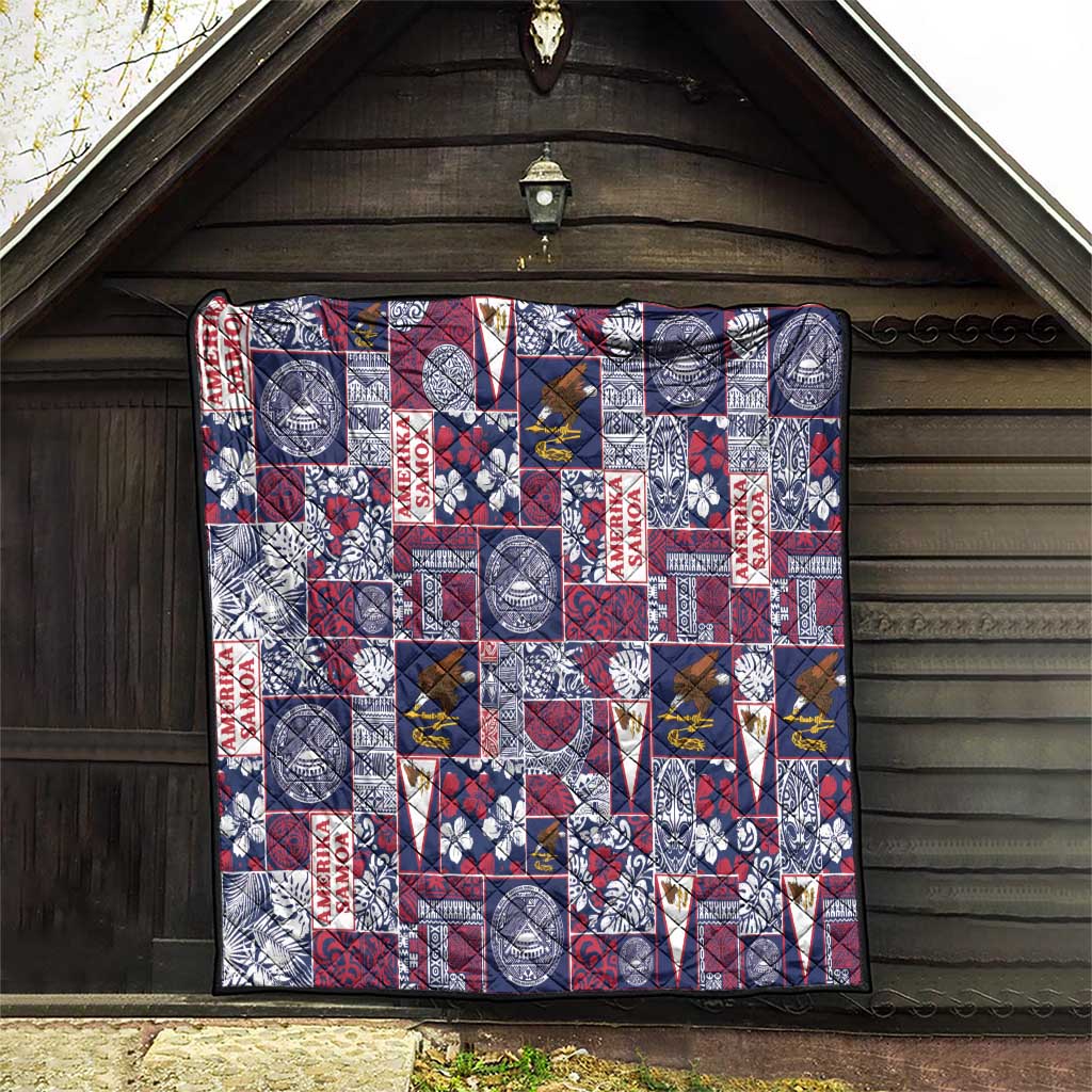 Manuia le Kerisimasi American Samoa Quilt Pacific Patchwork Xmas Vibes - Polynesian Pride