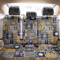 Ekamawir omo Nauru Back Car Seat Cover Pacific Patchwork Xmas Vibes - Polynesian Pride