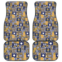 Ekamawir omo Nauru Car Mats Pacific Patchwork Xmas Vibes - Polynesian Pride