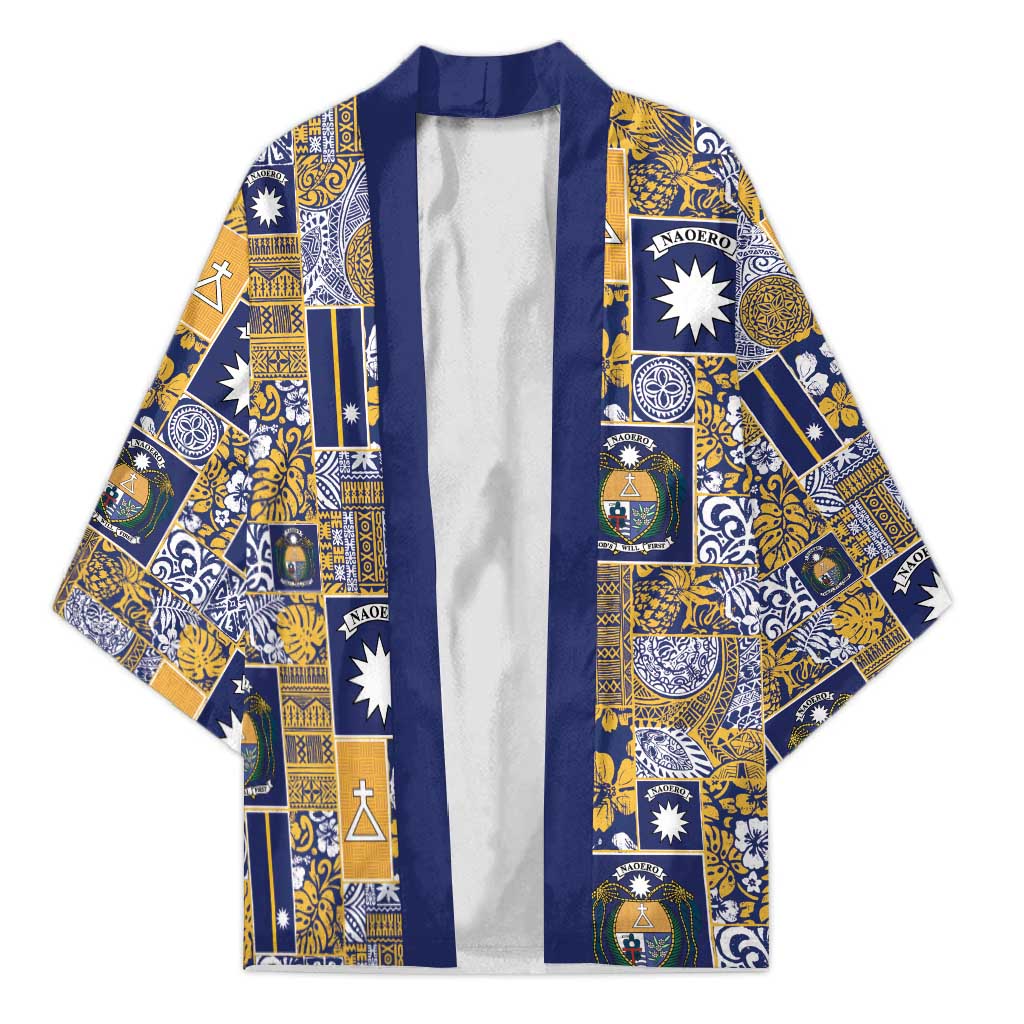 Ekamawir omo Nauru Kimono Pacific Patchwork Xmas Vibes - Polynesian Pride