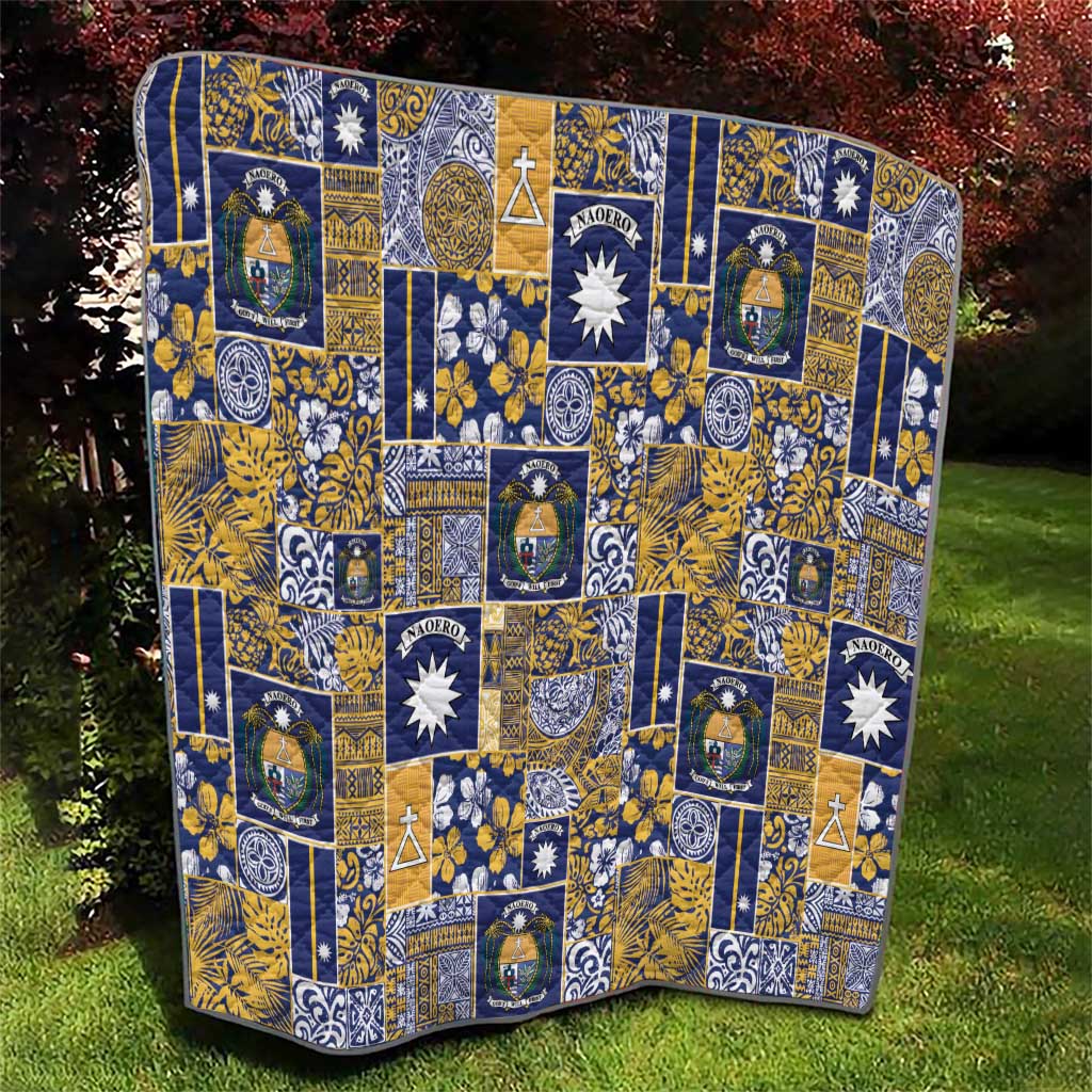 Ekamawir omo Nauru Quilt Pacific Patchwork Xmas Vibes - Polynesian Pride