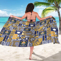 Ekamawir omo Nauru Sarong Pacific Patchwork Xmas Vibes - Polynesian Pride