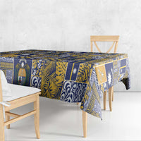 Ekamawir omo Nauru Tablecloth Pacific Patchwork Xmas Vibes - Polynesian Pride