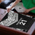 New Zealand Black Fern Custom Puzzle Maori Tukutuku Black-white Motif - Polynesian Pride