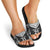 New Zealand Black Fern Custom Slide Sandals Maori Tukutuku Black-white Motif - Polynesian Pride
