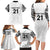 New Zealand Koru Fern Custom Family Matching Long Sleeve Bodycon Dress and Hawaiian Shirt Simple Taniko Motif