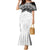 New Zealand Koru Fern Custom Family Matching Mermaid Dress and Hawaiian Shirt Simple Taniko Motif