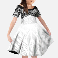 New Zealand Koru Fern Custom Family Matching Puletasi and Hawaiian Shirt Simple Taniko Motif