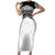 New Zealand Koru Fern Custom Family Matching Short Sleeve Bodycon Dress and Hawaiian Shirt Simple Taniko Motif