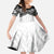 New Zealand Koru Fern Custom Family Matching Summer Maxi Dress and Hawaiian Shirt Simple Taniko Motif