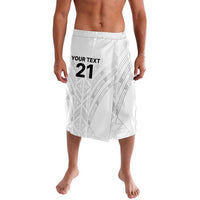 New Zealand Koru Fern Custom Lavalava Simple Taniko Motif