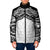 New Zealand Koru Fern Custom Padded Jacket Simple Taniko Motif - Polynesian Pride