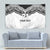 New Zealand Koru Fern Custom Tapestry Simple Taniko Motif