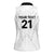New Zealand Koru Fern Custom Women Sleeveless Polo Shirt Simple Taniko Motif