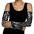 New Zealand Maori Taniko Arm Sleeves Black Kowhaiwhai Puhoro - Polynesian Pride