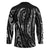 New Zealand Maori Taniko Hockey Jersey Black Kowhaiwhai Puhoro - Polynesian Pride