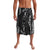 New Zealand Maori Taniko Lavalava Black Kowhaiwhai Puhoro