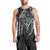 New Zealand Maori Taniko Men Tank Top Black Kowhaiwhai Puhoro