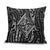 New Zealand Maori Taniko Pillow Cover Black Kowhaiwhai Puhoro - Polynesian Pride