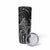 New Zealand Maori Taniko Skinny Tumbler Black Kowhaiwhai Puhoro
