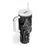 New Zealand Maori Taniko Tumbler With Handle Black Kowhaiwhai Puhoro