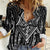 New Zealand Maori Taniko Women Casual Shirt Black Kowhaiwhai Puhoro