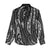 New Zealand Maori Taniko Women Casual Shirt Black Kowhaiwhai Puhoro
