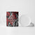 New Zealand Maori Taniko Ceramic Mug Red Kowhaiwhai Puhoro - Polynesian Pride