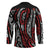 New Zealand Maori Taniko Hockey Jersey Red Kowhaiwhai Puhoro - Polynesian Pride