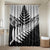 New Zealand Silver Fern Bathroom Set Maori Koru Mixed Taniko Pattern - Polynesian Pride