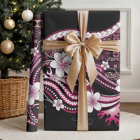 Samoa Siapo Tribal Pattern Wrapping Paper Violet Polynesian Plumeria Tapa Motif LT9 - Polynesian Pride
