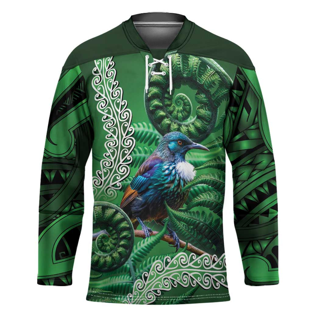 Tui Bird Koru Silver Fern Aotearoa Hockey Jersey