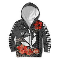 Hawaii Kanaka Maoli Kid Hoodie Polynesian Vintage Vibes LT9 - Polynesian Pride