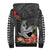 Hawaii Shark Tattoo Sherpa Hoodie Polynesian Vintage Vibes LT9 - Polynesian Pride